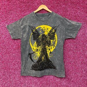 Sleep Token Take Me Back to Eden Reaper Angel Rock Band Mineral Wash T-Shirt Med